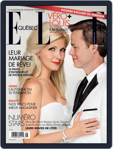 Elle QuÉbec July 4th, 2012 Digital Back Issue Cover