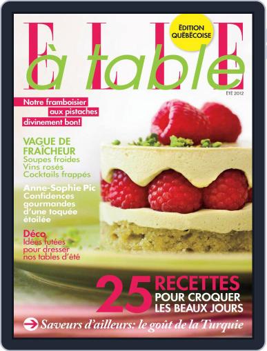 Elle QuÉbec June 18th, 2012 Digital Back Issue Cover
