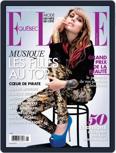 Elle QuÉbec April 10th, 2012 Digital Back Issue Cover