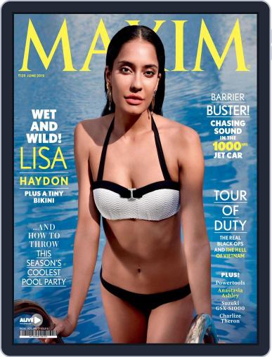Maxim India July 2nd, 2015 Digital Back Issue Cover