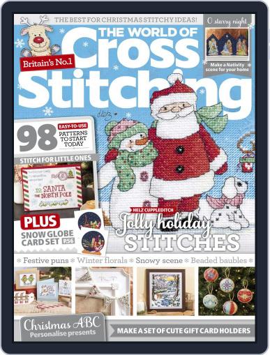 The World of Cross Stitching December 1st, 2019 Digital Back Issue Cover
