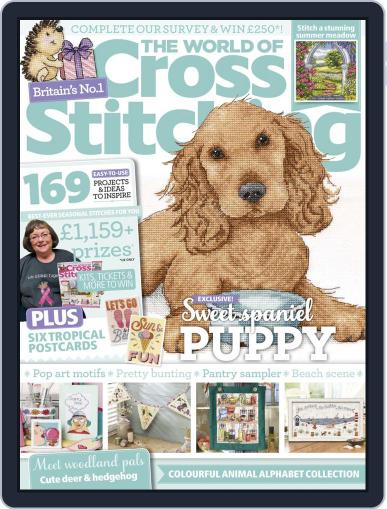 The World of Cross Stitching July 1st, 2019 Digital Back Issue Cover