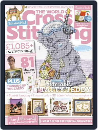 The World of Cross Stitching May 30th, 2019 Digital Back Issue Cover