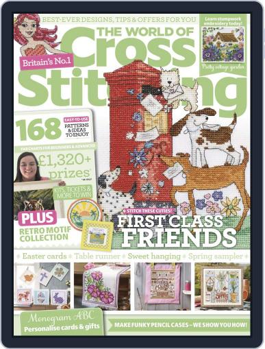 The World of Cross Stitching April 1st, 2019 Digital Back Issue Cover