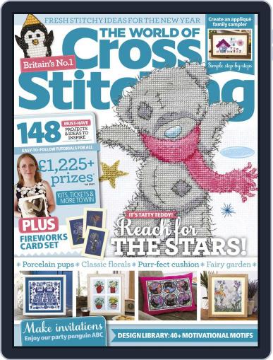 The World of Cross Stitching January 1st, 2019 Digital Back Issue Cover