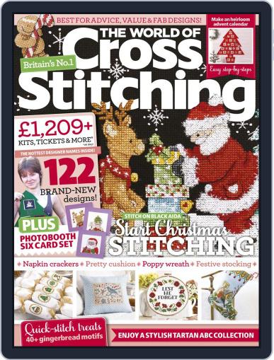 The World of Cross Stitching November 1st, 2018 Digital Back Issue Cover