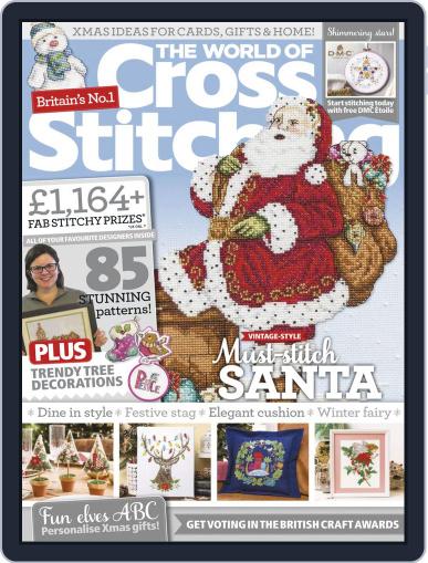 The World of Cross Stitching October 22nd, 2018 Digital Back Issue Cover