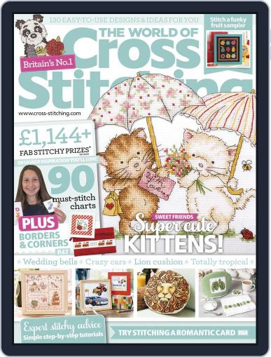 The World of Cross Stitching February 1st, 2018 Digital Back Issue Cover