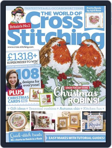 The World of Cross Stitching November 1st, 2017 Digital Back Issue Cover