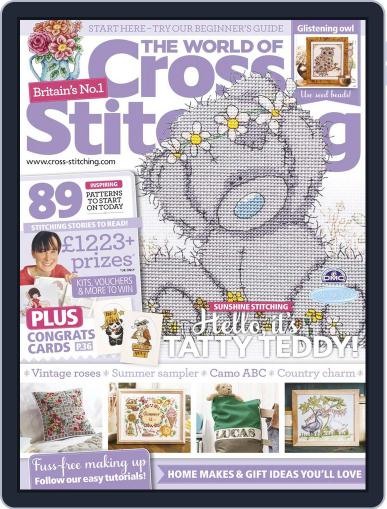 The World of Cross Stitching July 1st, 2017 Digital Back Issue Cover
