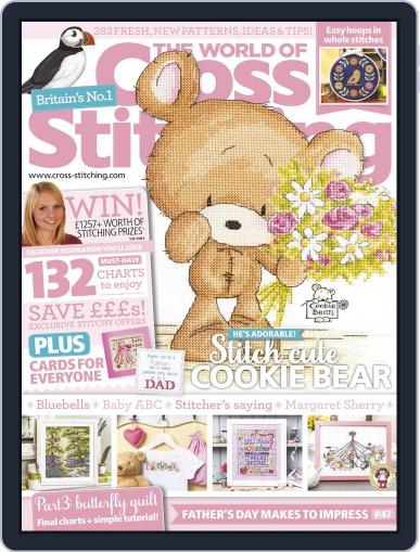 The World of Cross Stitching June 1st, 2017 Digital Back Issue Cover