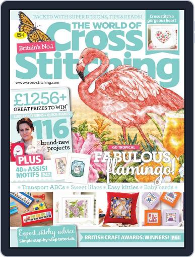 The World of Cross Stitching March 28th, 2017 Digital Back Issue Cover