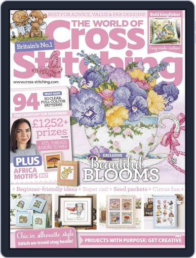 The World of Cross Stitching March 1st, 2017 Digital Back Issue Cover