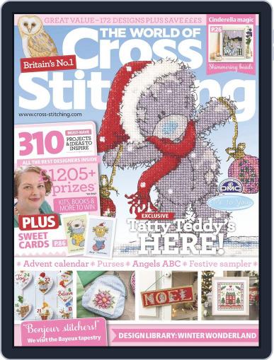 The World of Cross Stitching October 1st, 2016 Digital Back Issue Cover