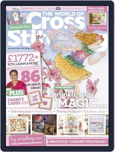 The World of Cross Stitching August 16th, 2016 Digital Back Issue Cover