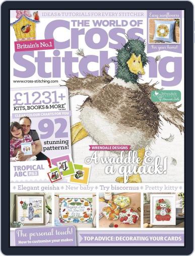 The World of Cross Stitching June 21st, 2016 Digital Back Issue Cover