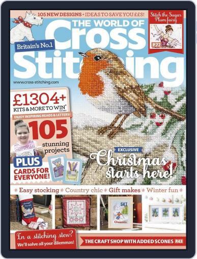 The World of Cross Stitching September 9th, 2015 Digital Back Issue Cover