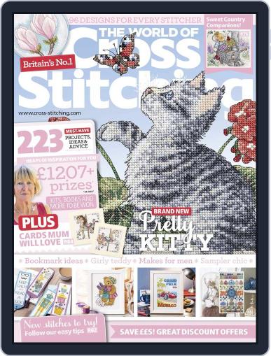 The World of Cross Stitching April 1st, 2015 Digital Back Issue Cover