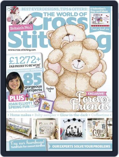 The World of Cross Stitching January 1st, 2015 Digital Back Issue Cover