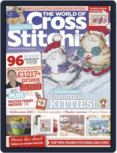 The World of Cross Stitching September 11th, 2014 Digital Back Issue Cover