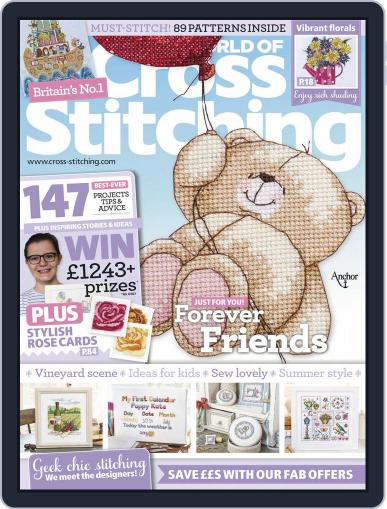 The World of Cross Stitching July 16th, 2014 Digital Back Issue Cover