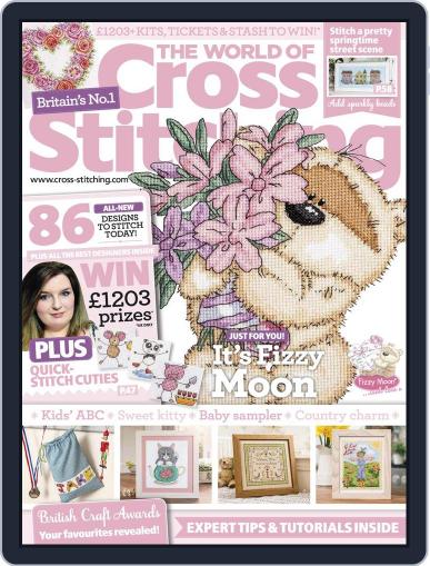 The World of Cross Stitching April 2nd, 2014 Digital Back Issue Cover