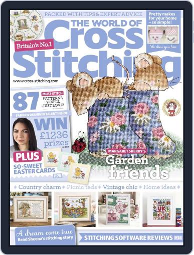 The World of Cross Stitching February 28th, 2014 Digital Back Issue Cover