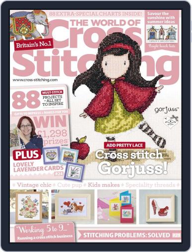 The World of Cross Stitching July 17th, 2013 Digital Back Issue Cover