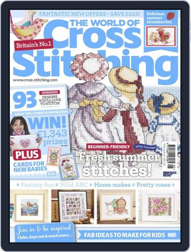 The World of Cross Stitching June 19th, 2013 Digital Back Issue Cover