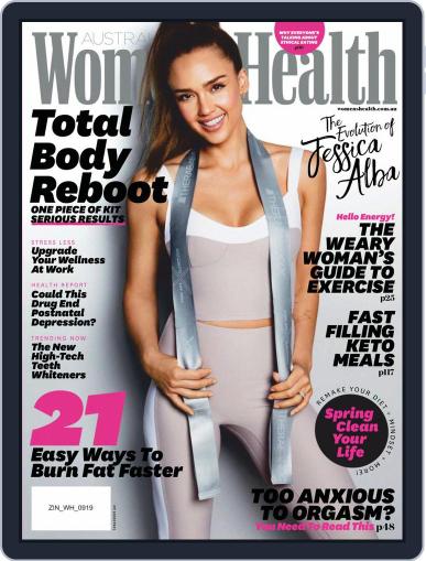 Women's Health Australia (Digital) September 1st, 2019 Issue Cover