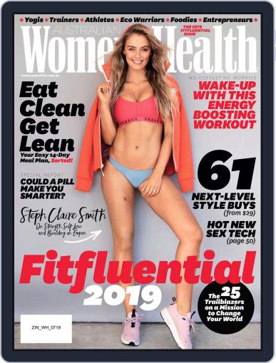 Women's Health Australia July 1st, 2019 Digital Back Issue Cover
