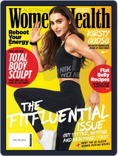 Women's Health Australia (Digital) May 1st, 2018 Issue Cover