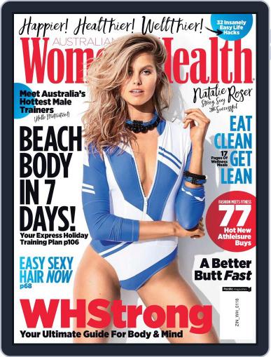 Women's Health Australia (Digital) January 1st, 2018 Issue Cover