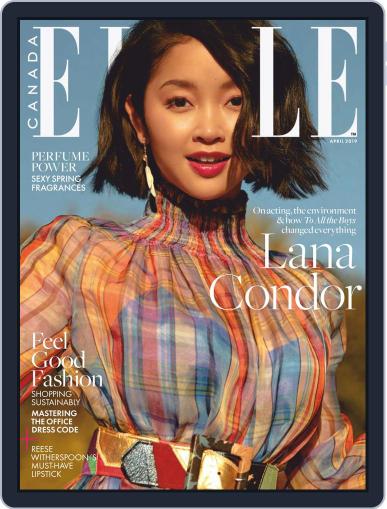 Elle Canada April 1st, 2019 Digital Back Issue Cover