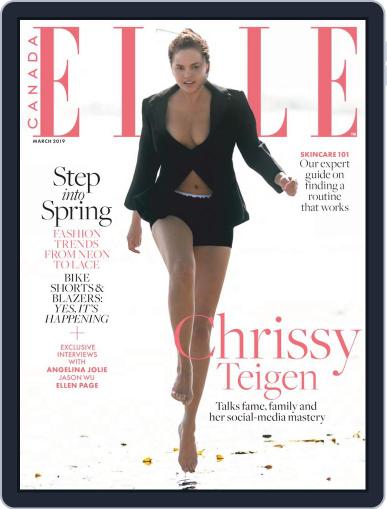 Elle Canada March 1st, 2019 Digital Back Issue Cover