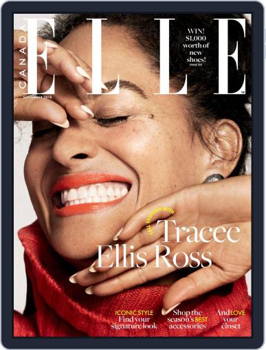 Elle Canada September 1st, 2018 Digital Back Issue Cover