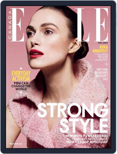 Elle Canada April 1st, 2018 Digital Back Issue Cover