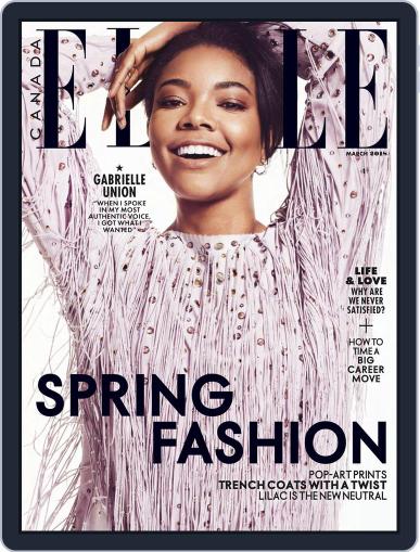 Elle Canada March 1st, 2018 Digital Back Issue Cover