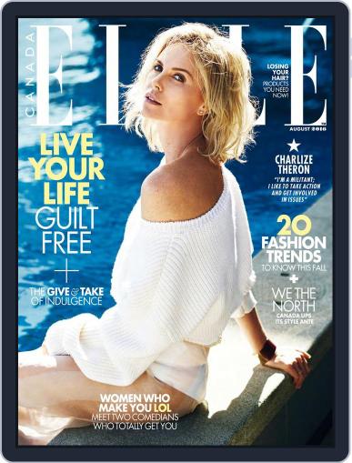 Elle Canada August 1st, 2016 Digital Back Issue Cover