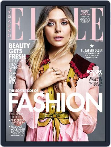 Elle Canada June 1st, 2016 Digital Back Issue Cover