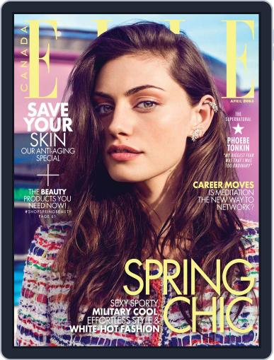 Elle Canada March 31st, 2015 Digital Back Issue Cover