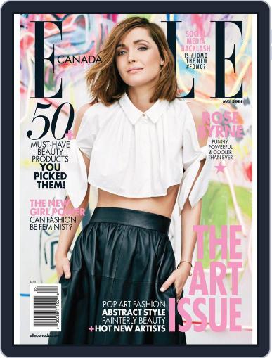 Elle Canada April 10th, 2014 Digital Back Issue Cover