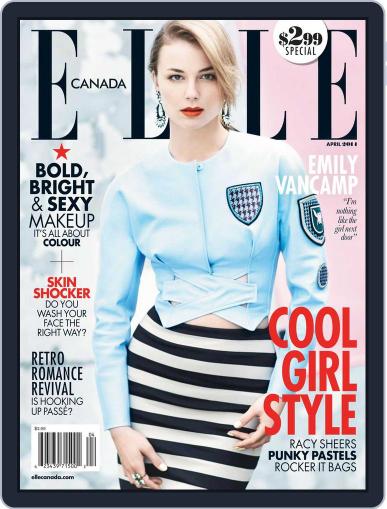 Elle Canada March 11th, 2014 Digital Back Issue Cover