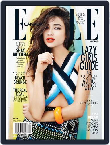 Elle Canada June 11th, 2013 Digital Back Issue Cover