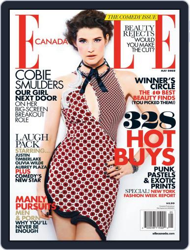 Elle Canada April 9th, 2012 Digital Back Issue Cover