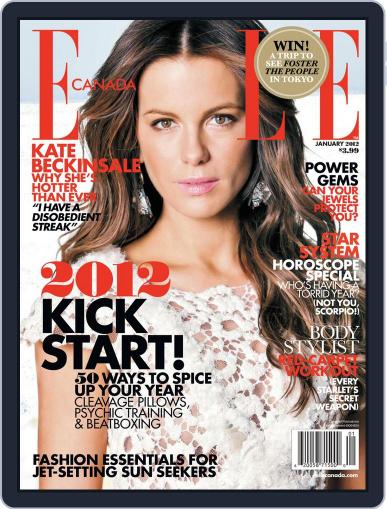 Elle Canada November 30th, 2011 Digital Back Issue Cover