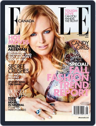 Elle Canada July 6th, 2011 Digital Back Issue Cover