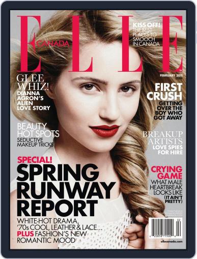 Elle Canada December 27th, 2010 Digital Back Issue Cover