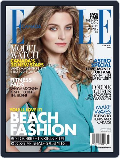 Elle Canada May 31st, 2010 Digital Back Issue Cover