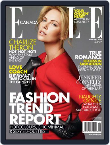 Elle Canada December 30th, 2009 Digital Back Issue Cover